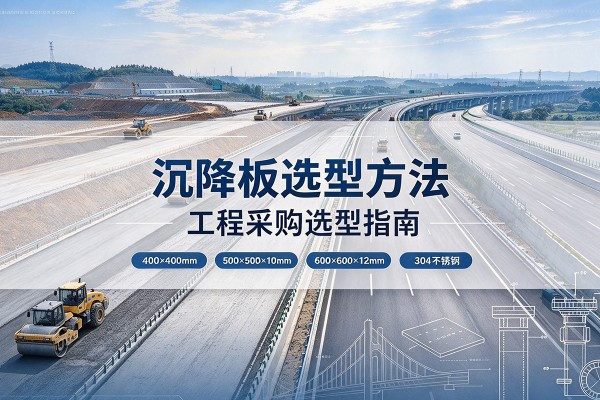 港南沉降板选择方法