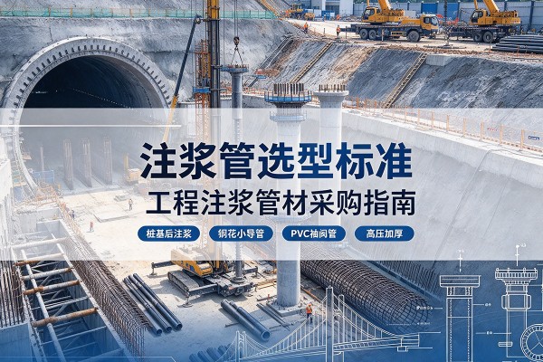 港南注浆管选型标准