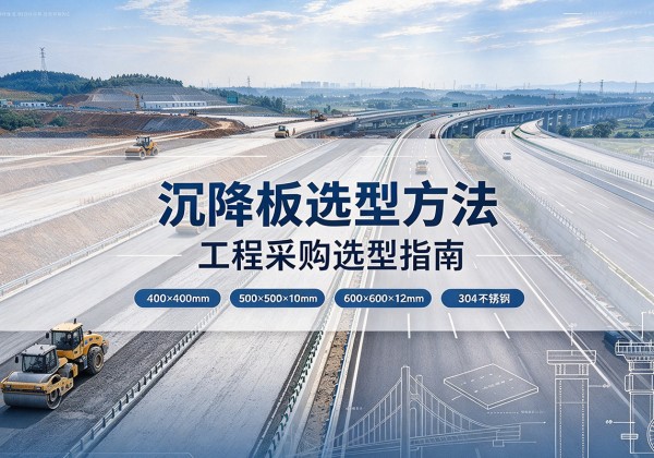 港南沉降板选择方法