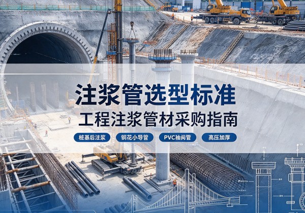 港南注浆管选型标准